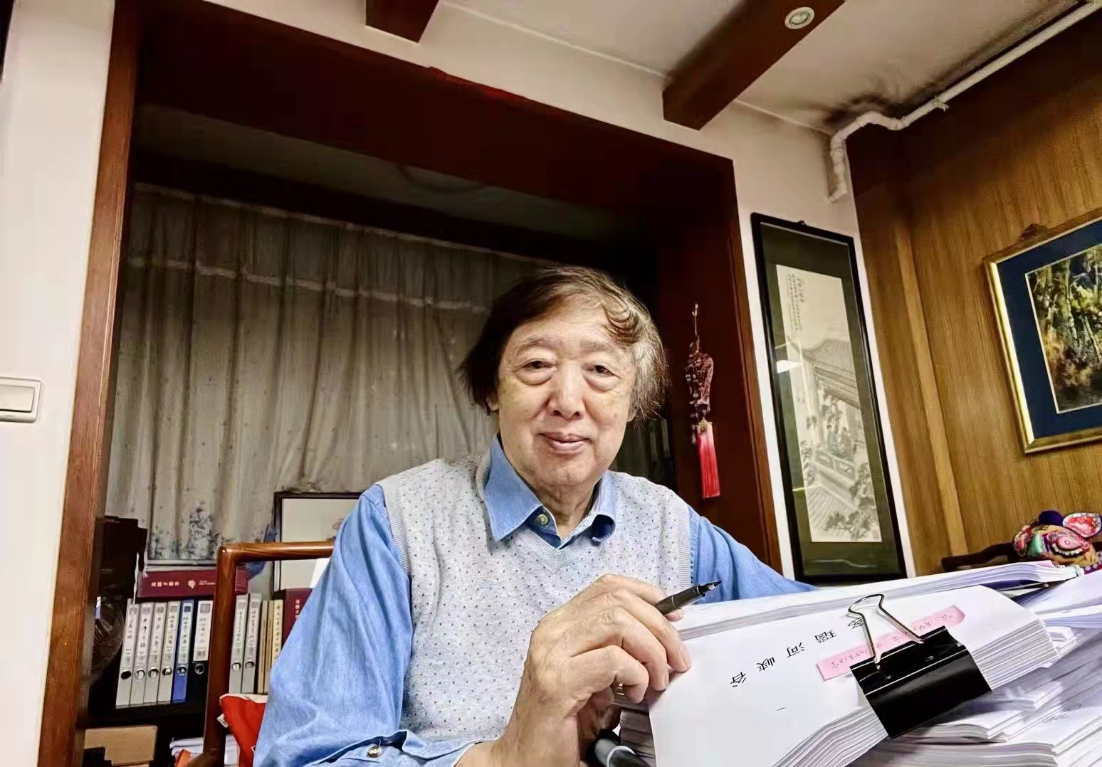 冯骥才:八十岁生日,与母亲相约一碗面